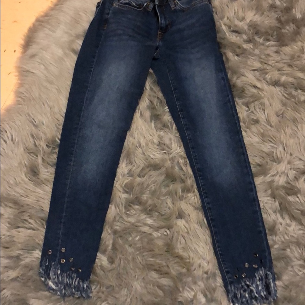 Fringe jeans